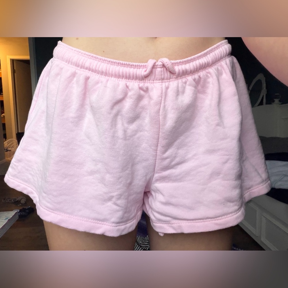 Sunday Soft Pink Lounge Shorts